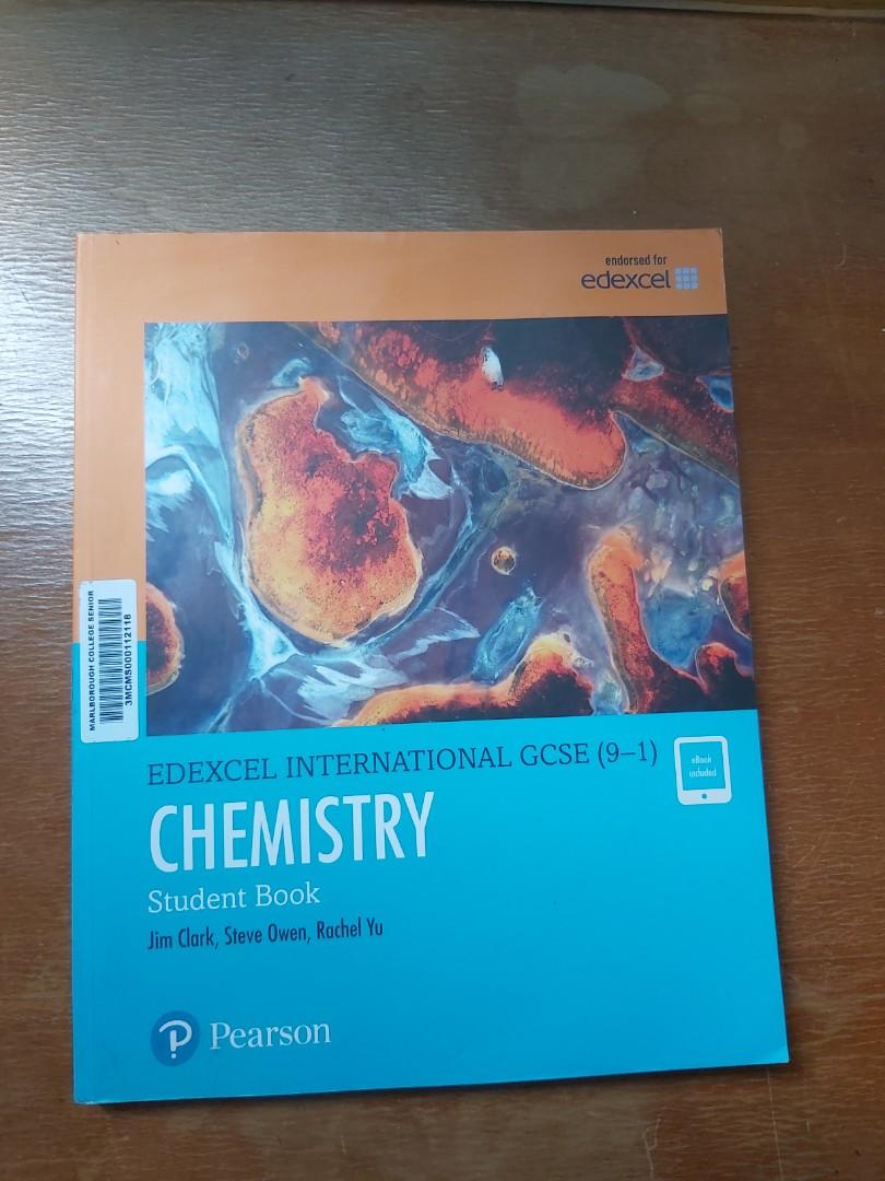 Pearson edexcel igcse chemistry textbook hobbies toys books