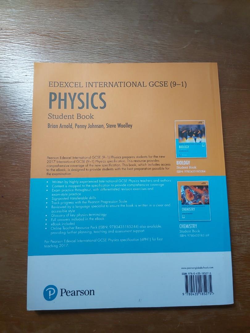 Pearson edexcel igcse physics textbook hobbies toys books
