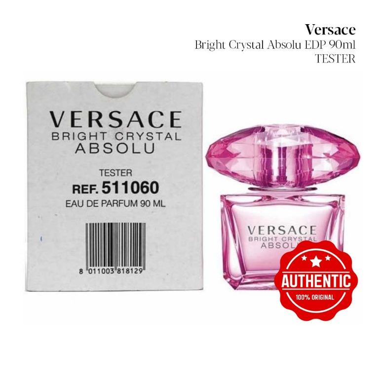 PERFUME ALLEY] Versace Bright Crystal Absolu EDP 90ml, Beauty