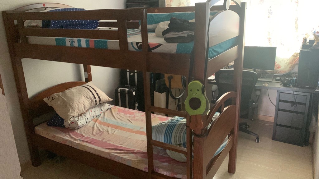 Pickett and rail double decker bed, Furniture & Home Living, Furniture