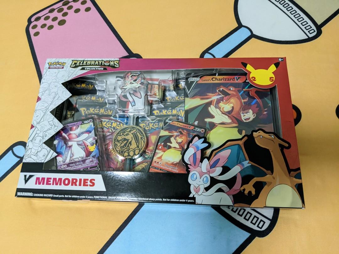 Pokémon 25th Anniversary Celebrations V Memories, Hobbies & Toys, Toys &  Games on Carousell