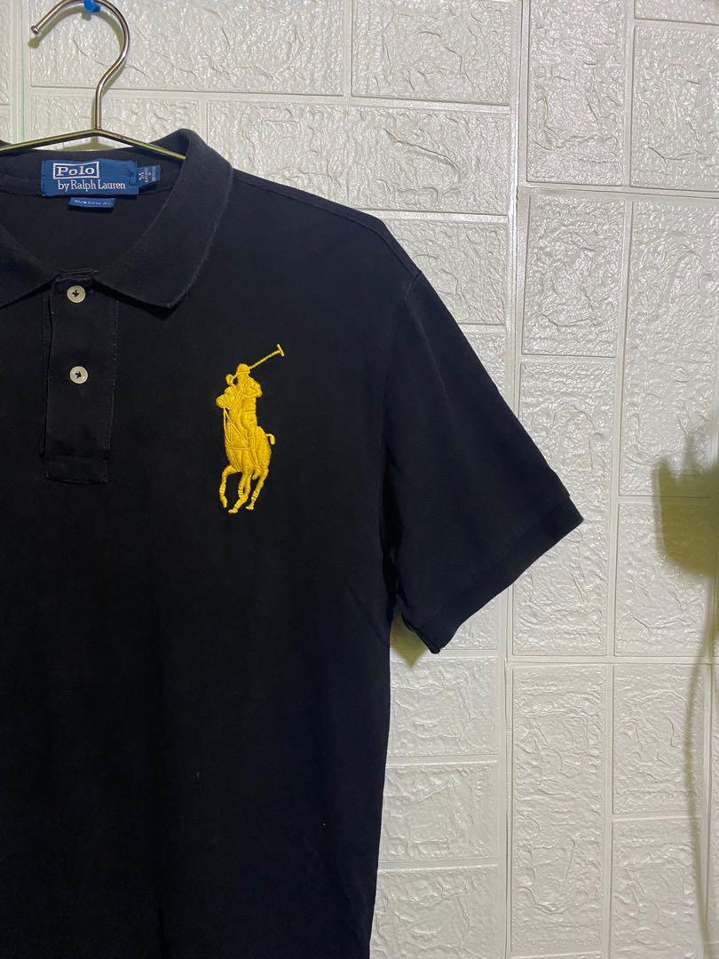 Polo Ralph Lauren Sport T-Shirt Polo Black / Gold