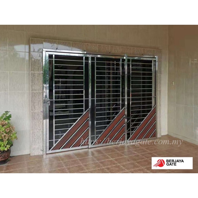 Stainless steel hotsell door grill