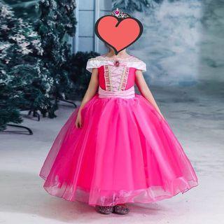 Princess Aurora Inspired Dress Disney Sleeping Beauty Pink Outfit
