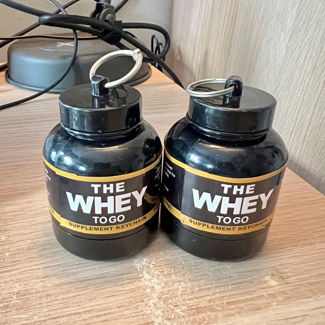 Protein bottle keychain 30g, Health & Nutrition, Health Supplements