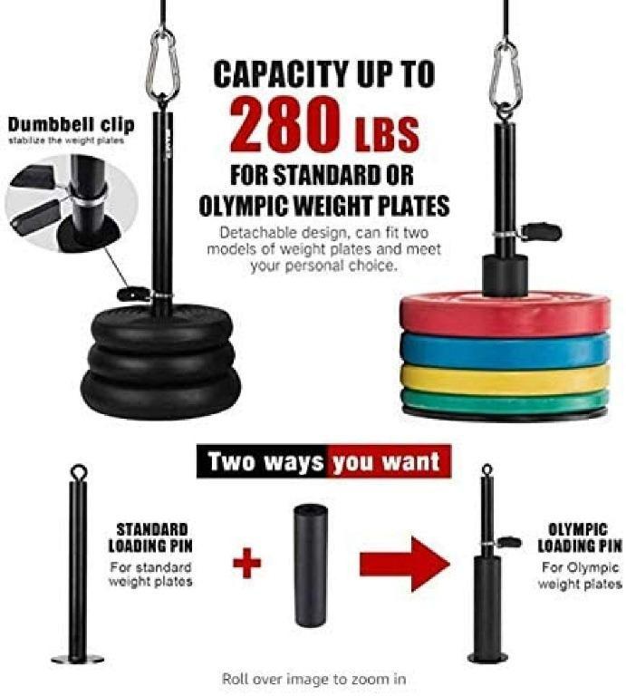 Weight sales plate pulley