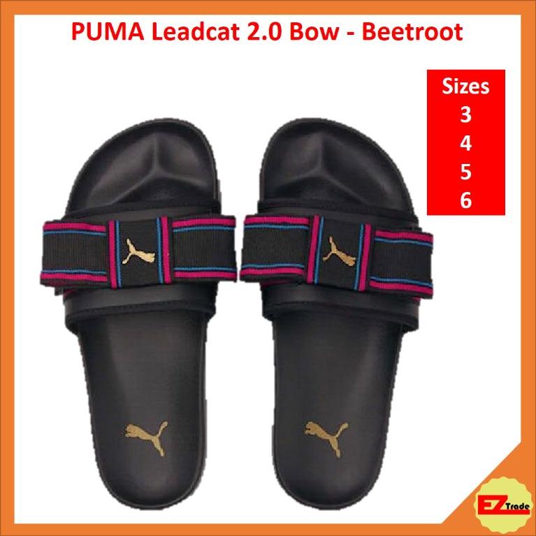 Puma bow women's slide sandals discount