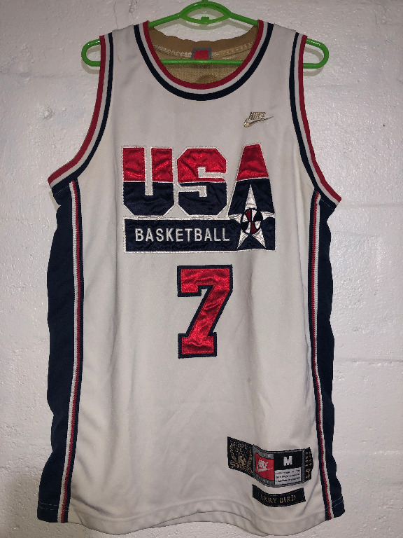 Nike 1992 USA Olympics Dream Team Larry Bird Basketball Jersey