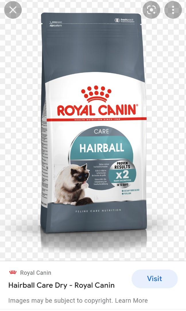Royal canin hairball 4kg new arrivals