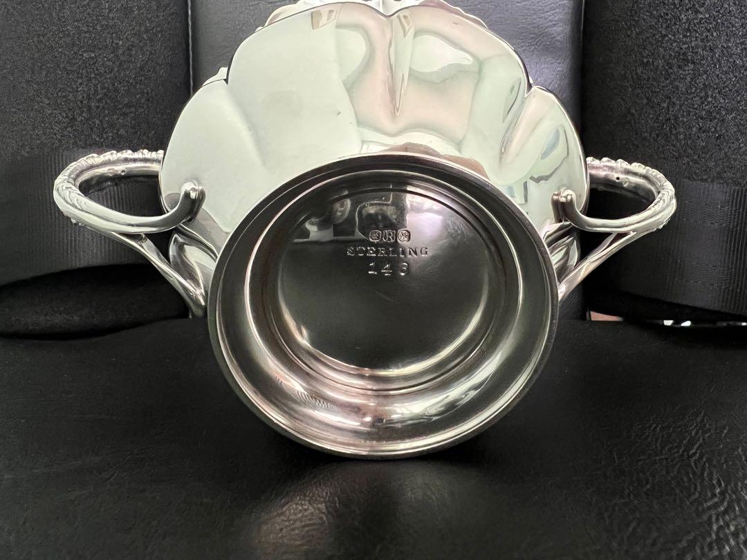 Reed and barton sterling silver tea set clearance