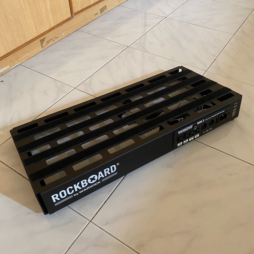 Rockboard Warwick Tres 3.1 Flight Case Patchbay Hobbies