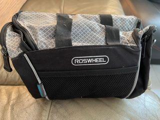 Rod wheel bicycle bag