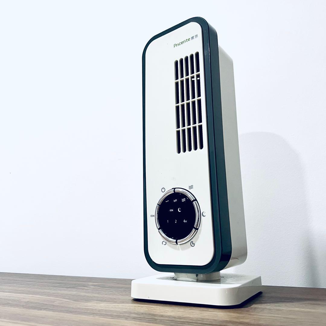 [RRP RM189] Oscillating Desk Fan Tower with Ioniser, Furniture & Home
