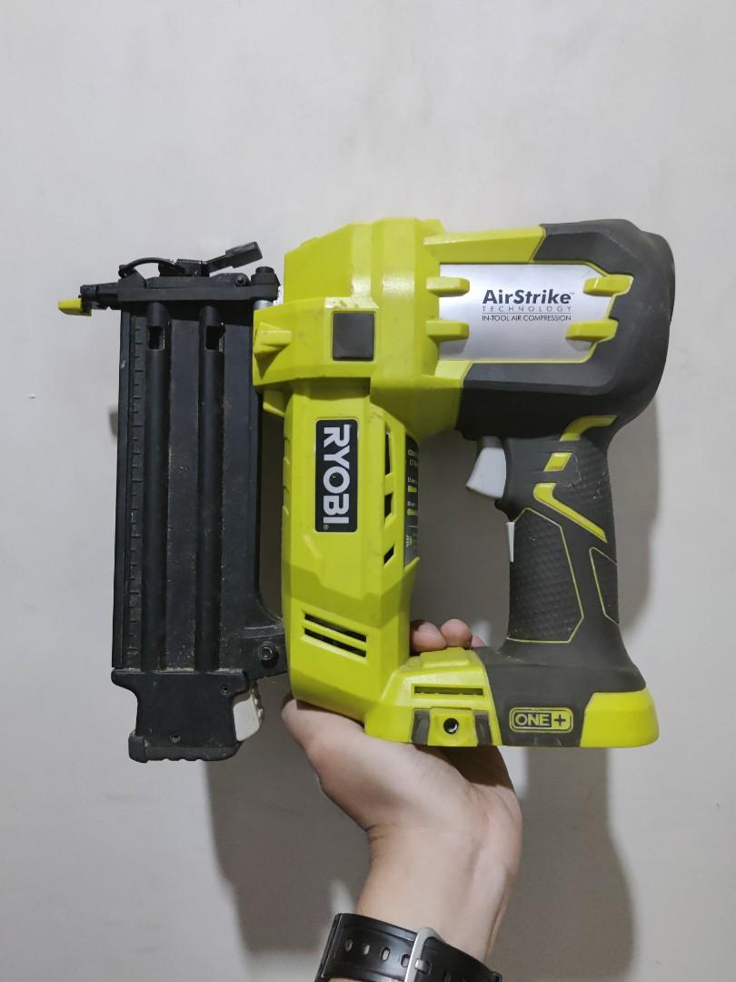 Ryobi airstrike 18 store gauge brad nailer