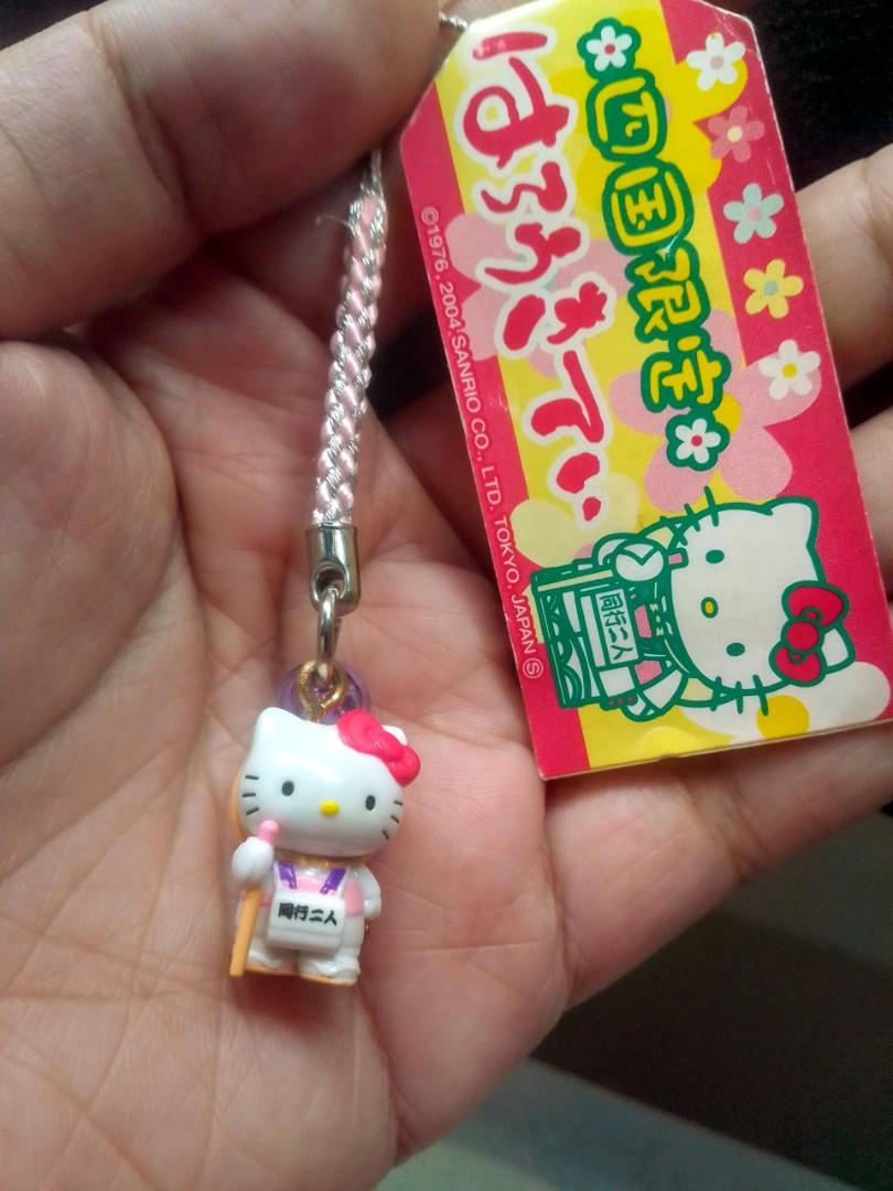 Sanrio Hello Kitty Gotochi keychain charms w/ tag, Hobbies & Toys, Toys