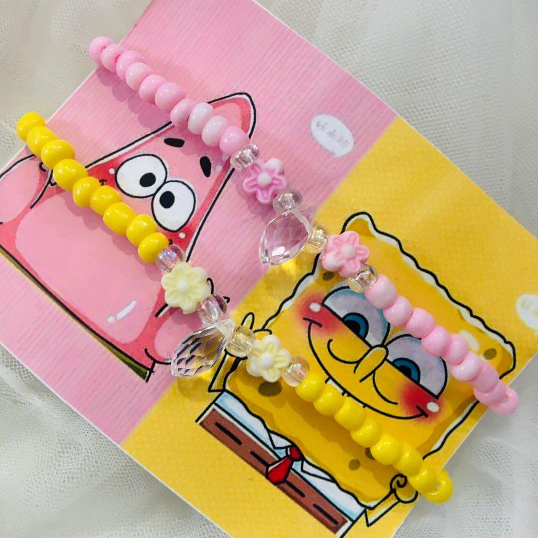 Spongebob and patrick best friend bracelets shop