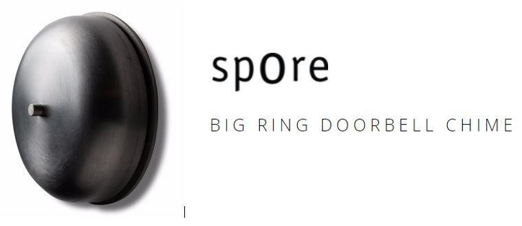 Spore DoorBell door bell ringer Black Rare designer imported goes well with interiors with herman miller vitra eames knoll cassina frau italia tom