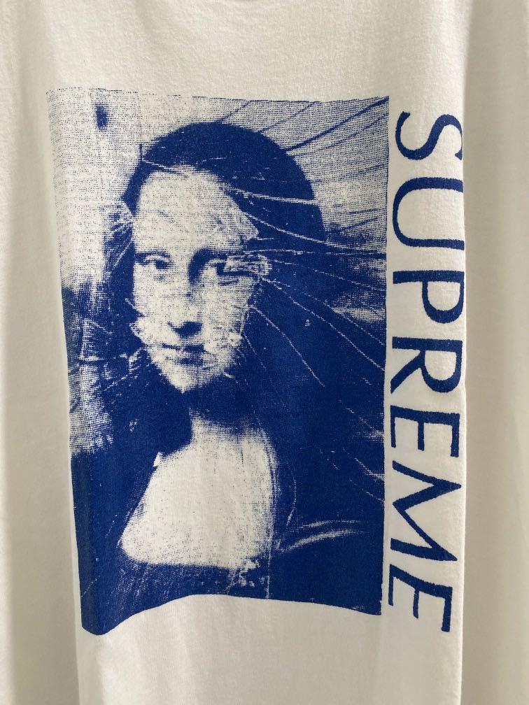 人気高評価Supreme Mona Lisa Tee White M Tシャツ/カットソー(半袖/袖なし)