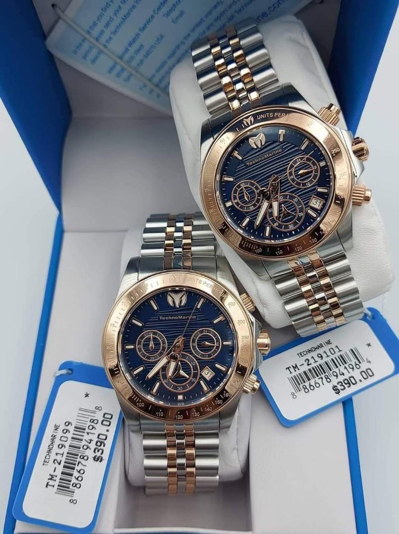 Technomarine watch (Category: Luxury Watches) located in Roxas City. Submitted by mherry1989 (Listing ID 1173619462, Image 3). Description: Available MANTA RAY Watches for Him & Her ORIGINAL TECHNOMARINE Him- 42mm Hers - 38mm US BOUGHT GUARANTEED all stocks onhand.
