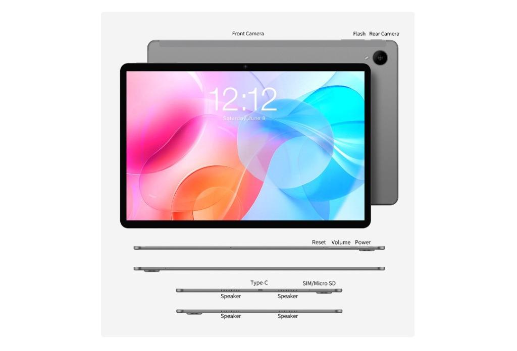 Teclast M40 Air (Model TLA001) (8GB RAM + 128GB ROM) Brighter FHD ...
