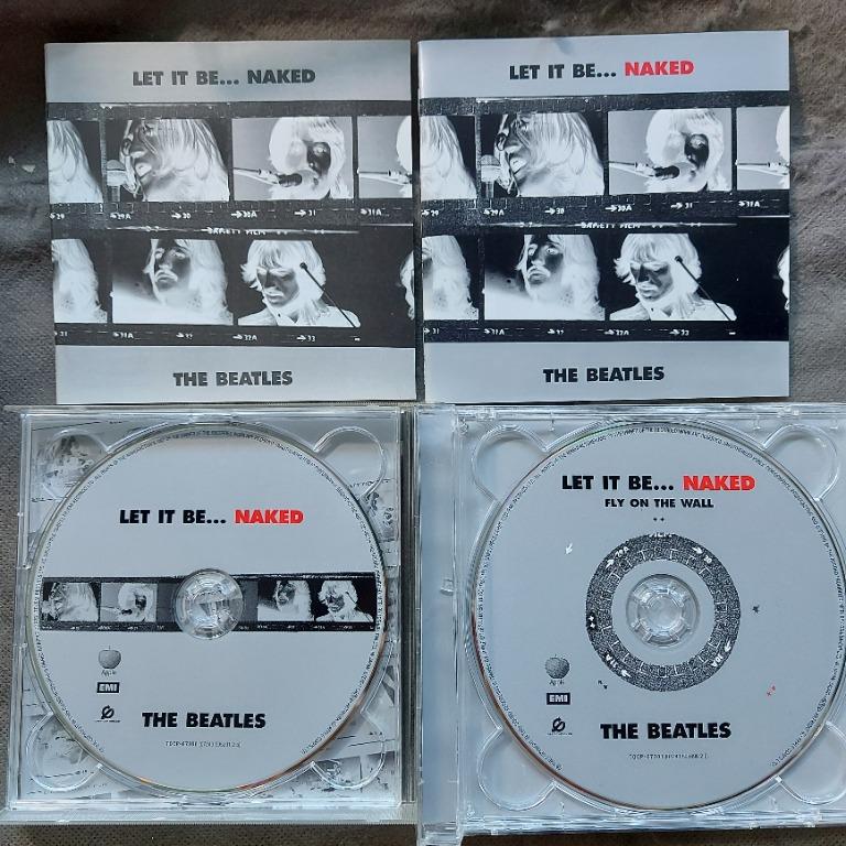 tHe BEATLES - LET iT BE...NAKED+fLy on tHe waLL 1969 厚盒精選CD2枚