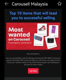 Trusted seller & proven record by Carousell