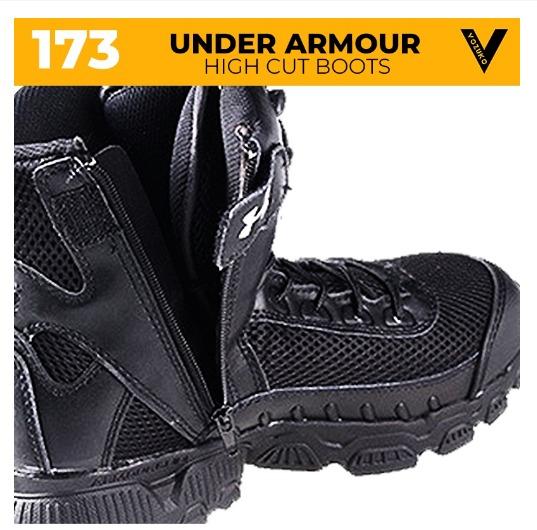 UNDER ARMOUR HIGH QUALITY HIGH CUT TRAINING SIDE ZIP AND LACE