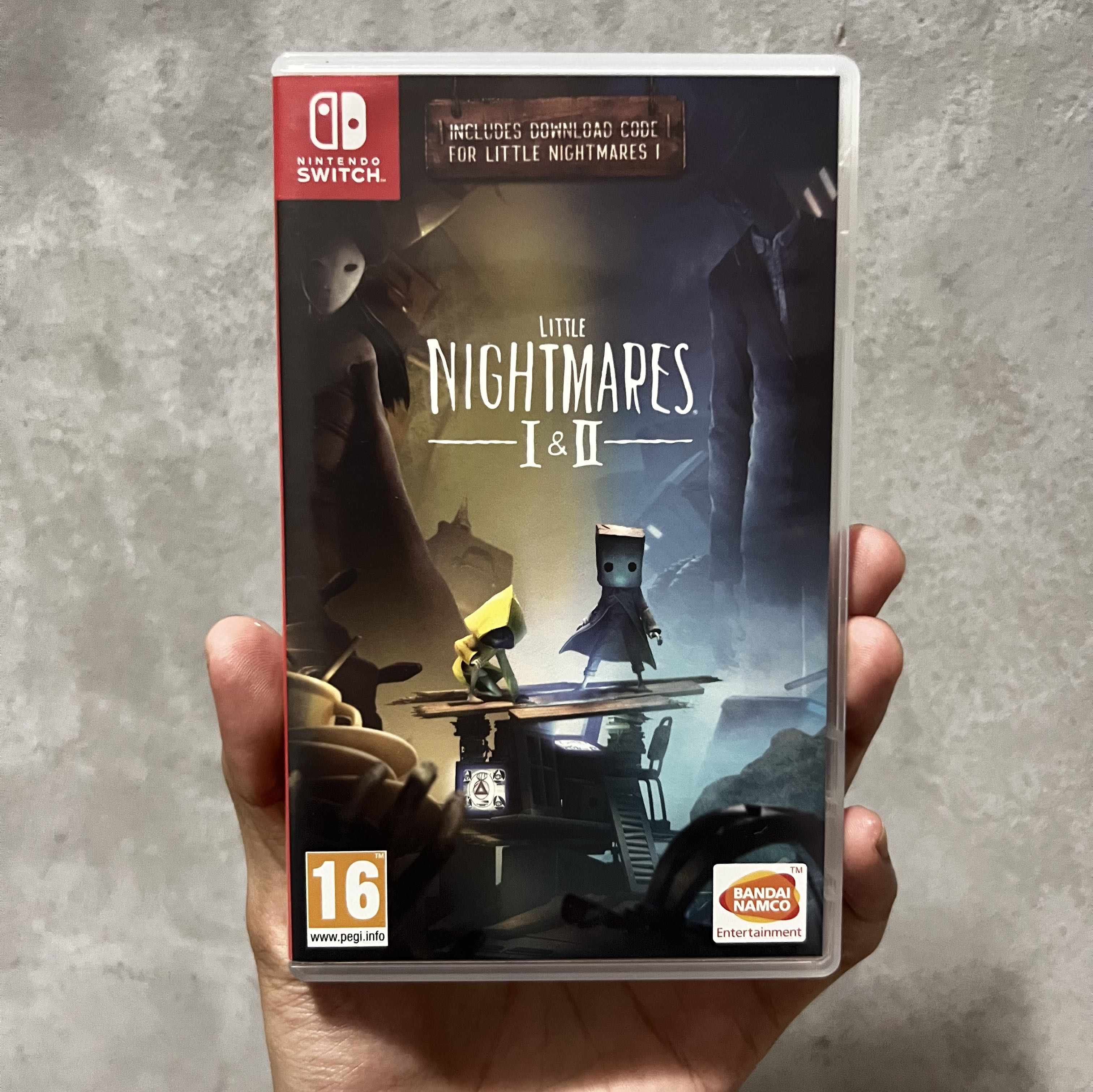 Little Nightmares 2 Card w/ Little Nightmares 1 Code Nintendo Switch EU  Import
