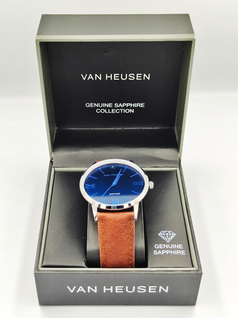 Van heusen sapphire watch clearance
