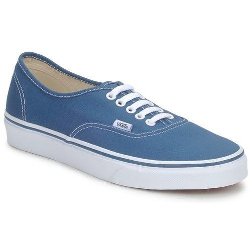 Vans Authentic Low Top Sneakers Blue Women s Fashion Footwear Sneakers on Carousell