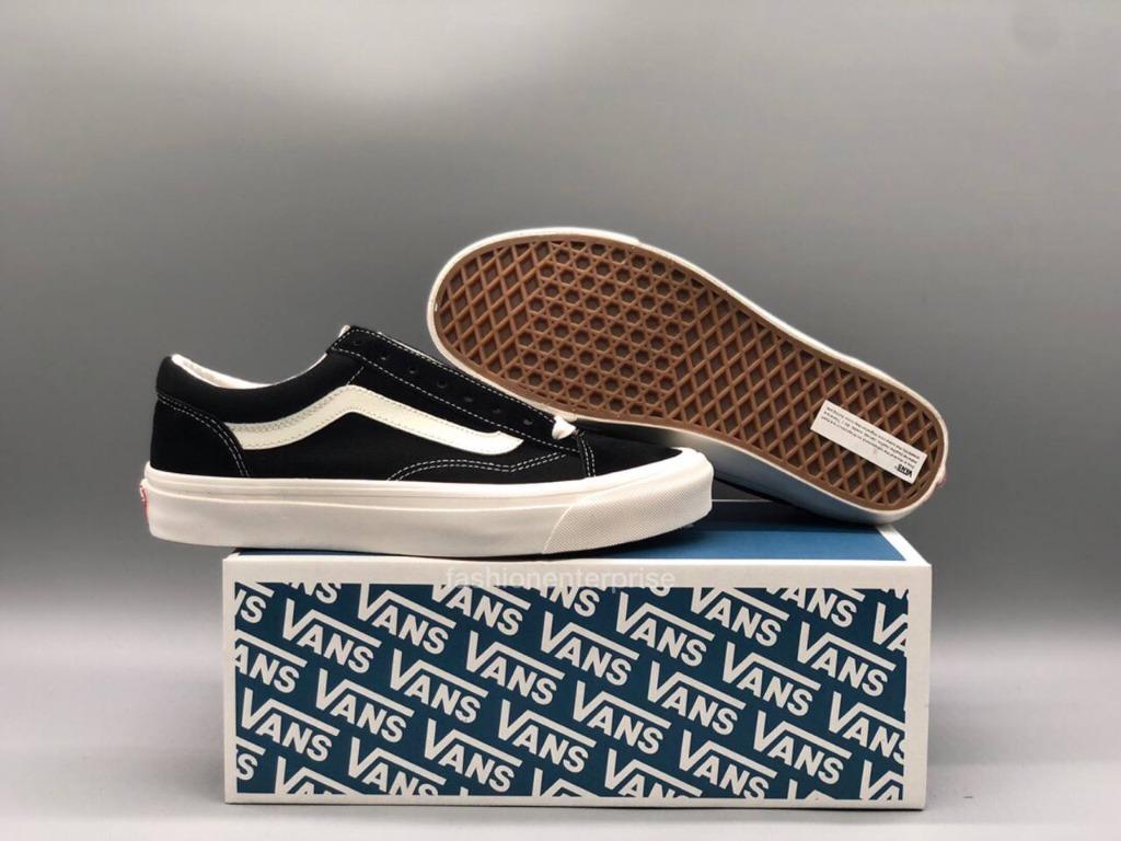 Vans Vault OG Style 36 LX Black Marshmallow Men s Fashion