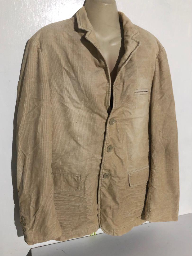 Vintage Esprit Coat Mens Jacket Light Brown, Men's Fashion, Coats