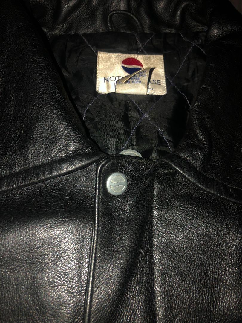 Vintage Pepsi Genuine Leather Track Jacket, Men's Fashion, Coats, Jackets  and Outerwear on Carousell