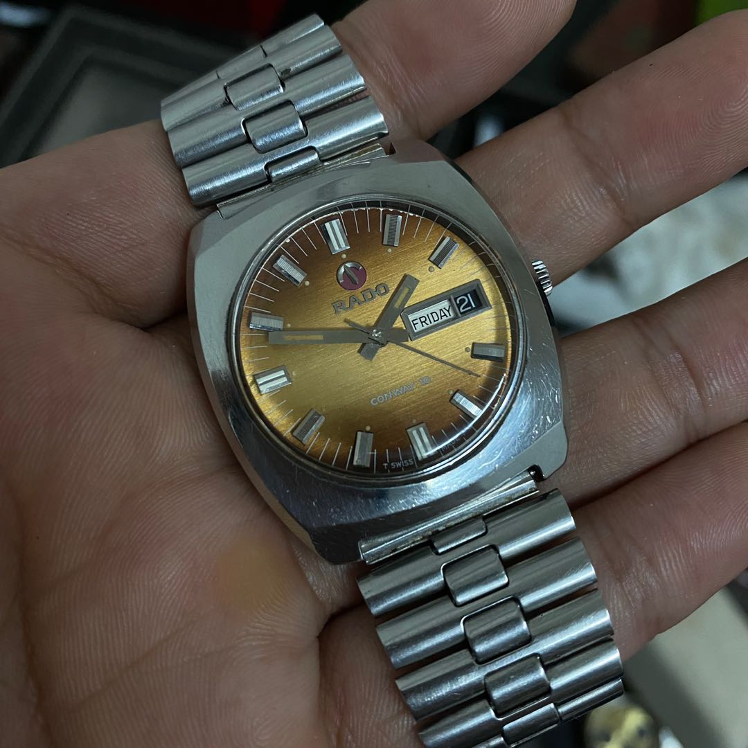 Vintage rado conway 10 Men s Fashion Watches Accessories