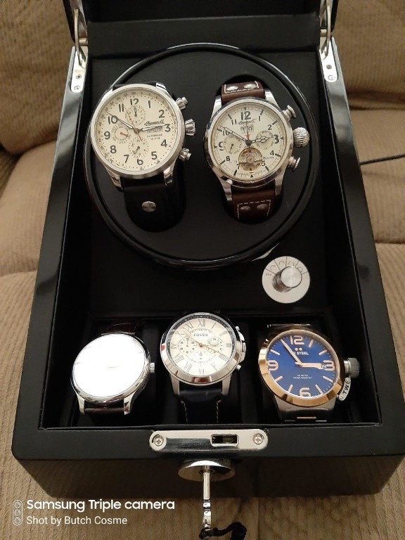 Fossil watch winder sales