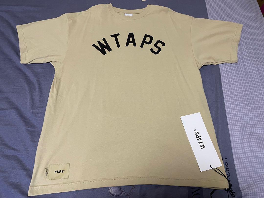 WTAPS LOCKER TEE/ SS Beige / Size : 03, 男裝, 上身及套裝, T-shirt