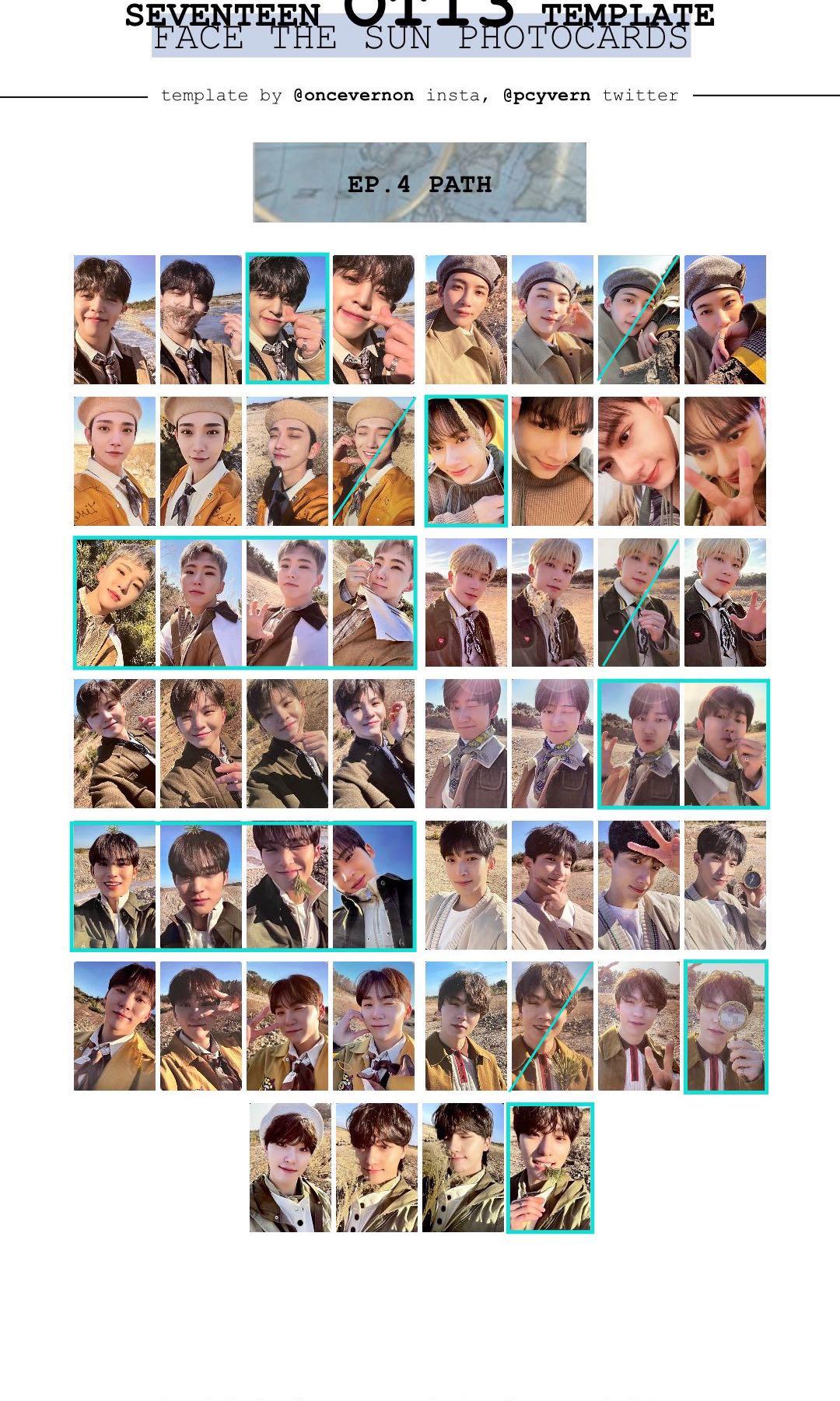 WTB/LF SEVENTEEN FACE THE SUN FTS RAY PATH PIONEER PHOTOCARD, Toys