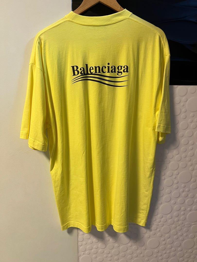 balenciaga neon tee