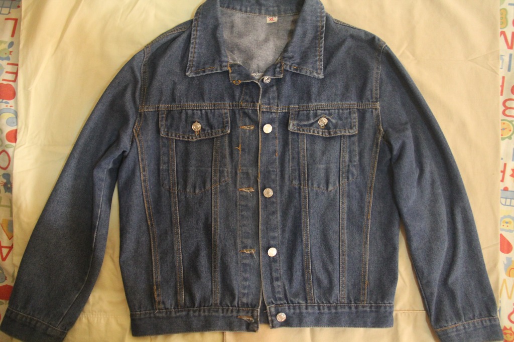 XL Denim Jacket, Women's Fashion, Coats, Jackets and Outerwear on Carousell