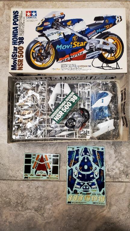 1/12 TAMIYA Honda NSR500 98 Movie Star PONS, 興趣及遊戲, 玩具