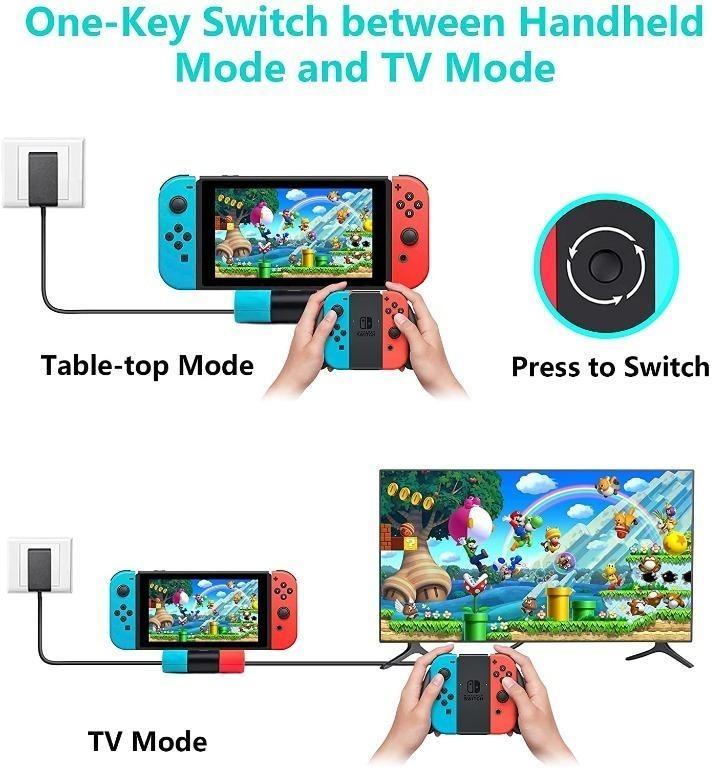 11991) Archycals Switch Dock for Nintendo Switch, Portable TV Dock