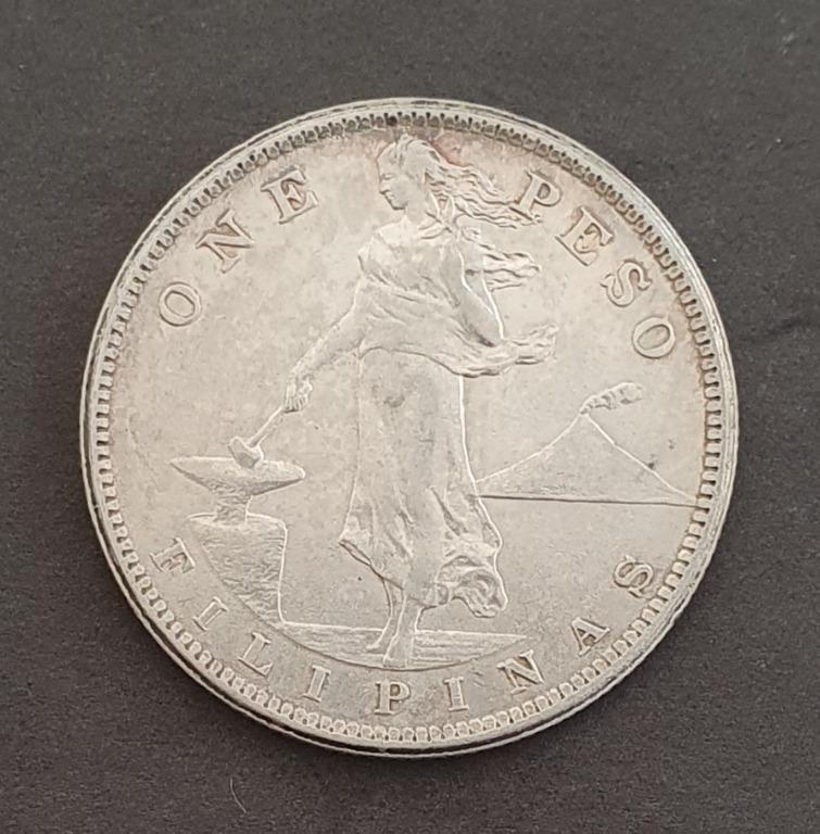 1907 P1 One Peso Coin EF (Category: Currency) located in Makati City. Submitted by coinsbanknotes (Listing ID 1173860492, Image 2). Description: 1907 P1 One Peso Coin. EF Extra Fine Condition. Pay via GCash or BDO Pay. Pick-up in Magallanes Village, Makati City, Metro Manila. You may pick-up or you may arrange and pay for grab, lalamove, gogo xpress (for delivery outside Metro Manila) to pick-up for you..