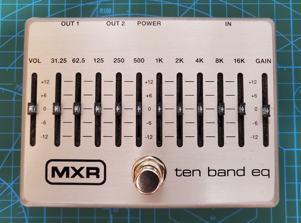 95%新,少用] MXR Ten Band EQ M108S Electric Acoustic Guitar