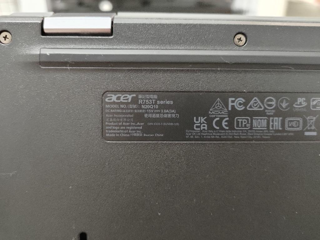 香港行貨Acer Chromebook Spin 511 R753T 8GB RAM, 電腦＆科技, 手提