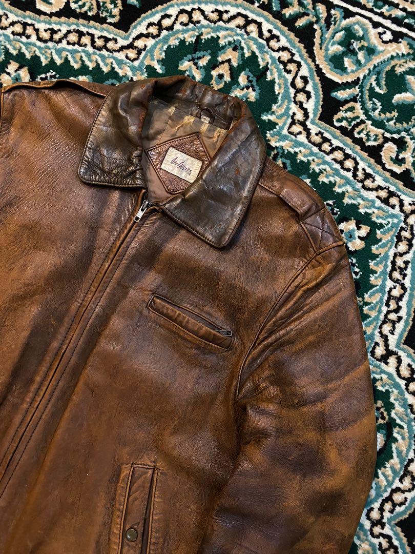 ADAM SPENCER LEATHER JACKET