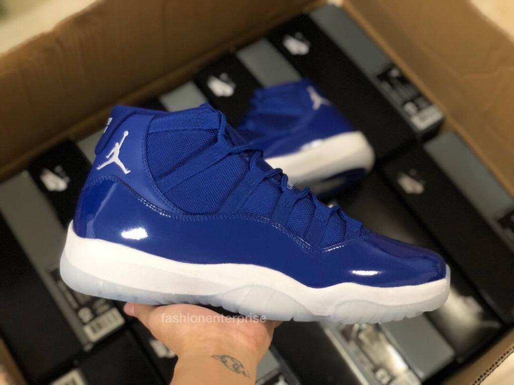 Air Jordan 11 Midnight Navy Men s Fashion Footwear Sneakers on