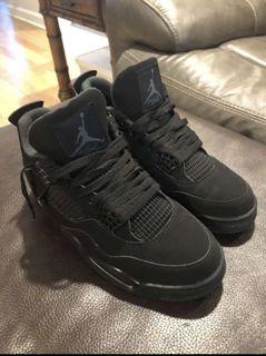 Air Jordan black cat 4 size 10.5