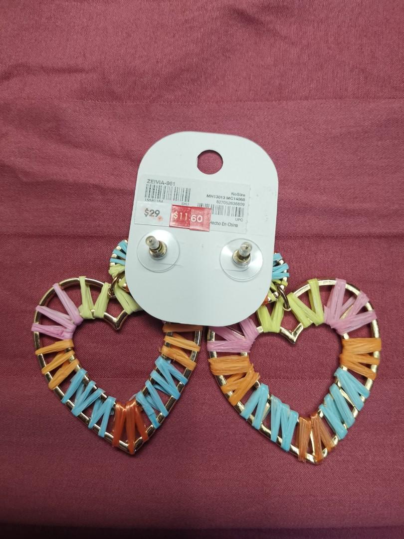 Aldo red earrings store