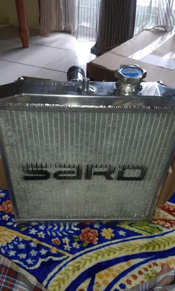 Aluminium Radiator & Fan Shroud, Auto Accessories on Carousell