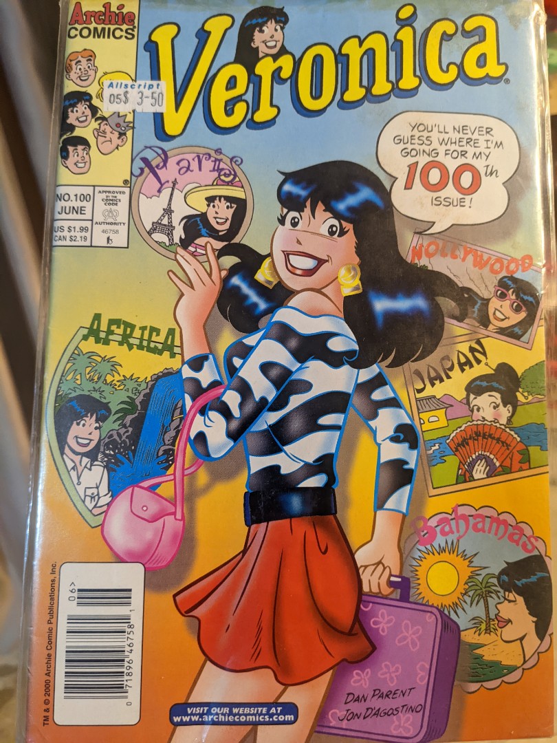 Archie Comics Special Edition Veronica No Hobbies Toys Books Magazines Comics Manga
